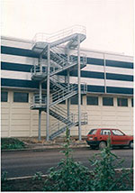 cantiere FIAT SATA montaggio scale di sicurezza – Melfi (PZ)